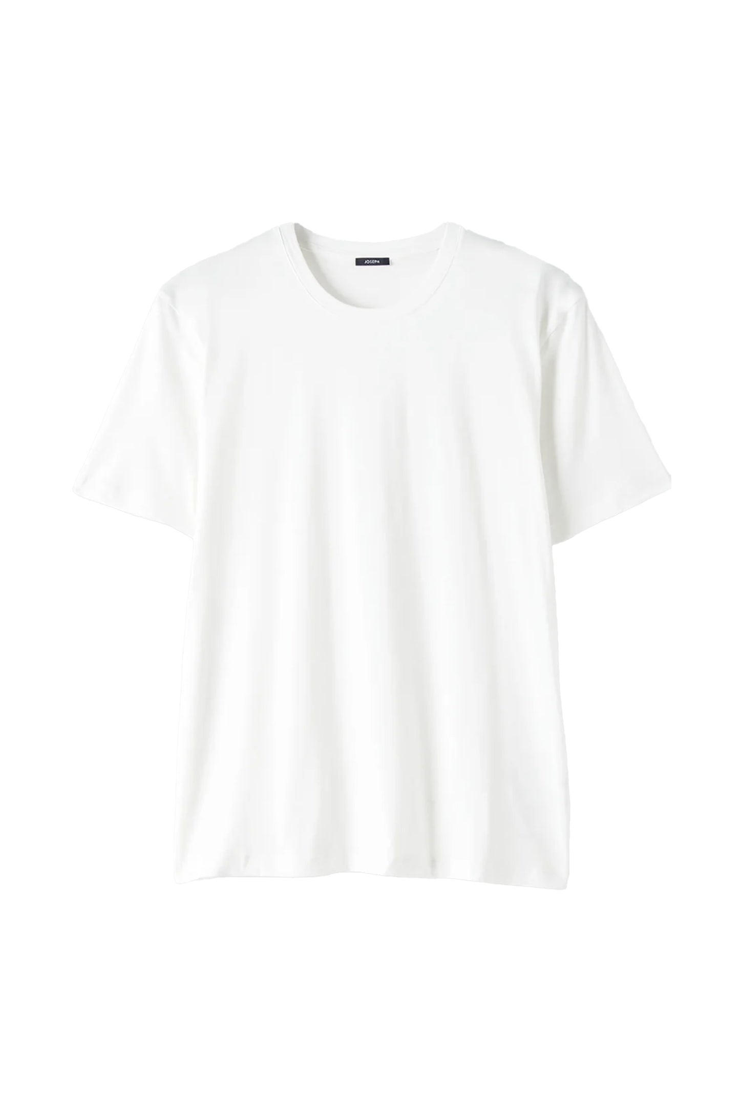 Round Neck Cotton Silk Tee