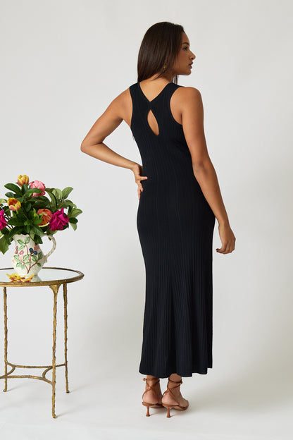 Cutout Rib Dress