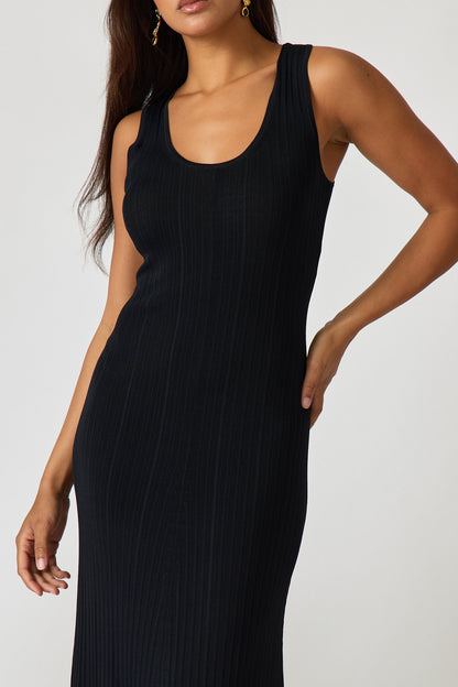 Cutout Rib Dress