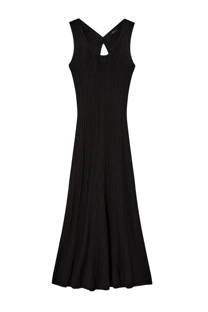 Cutout Rib Dress