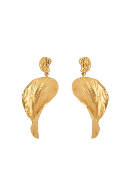 Large Petal Drop Earring