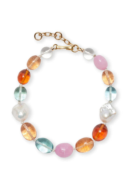 Paloma Glass Collar Necklace