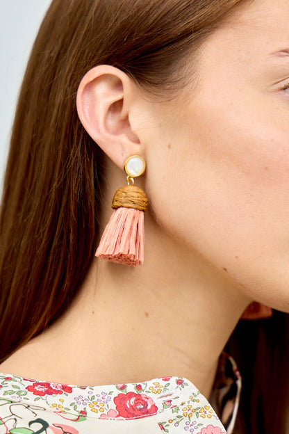 Raffia Earrings