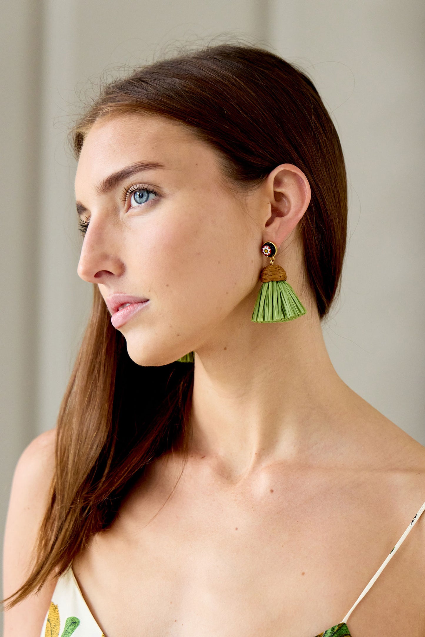 Raffia Earrings