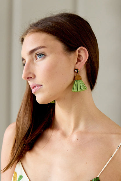 Raffia Earrings