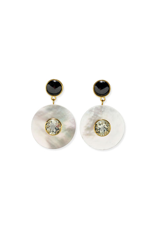 Taj Disc Earrings