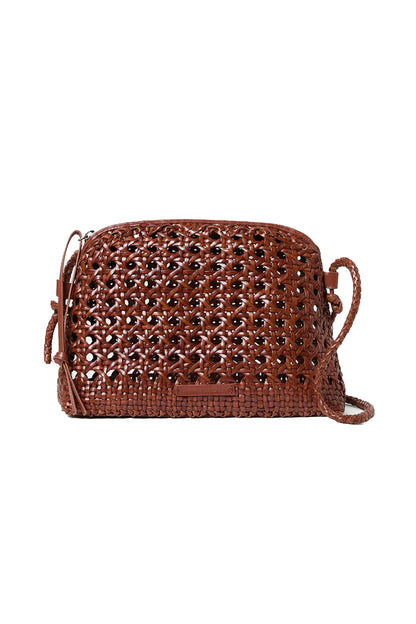Mallory woven Crossbody Handbag