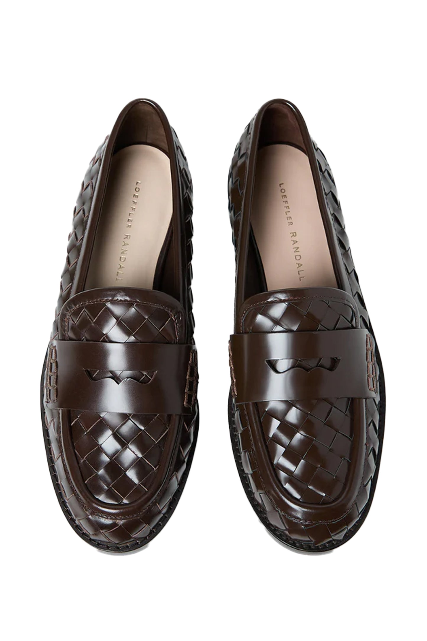 Rachel Woven Leather Loafer