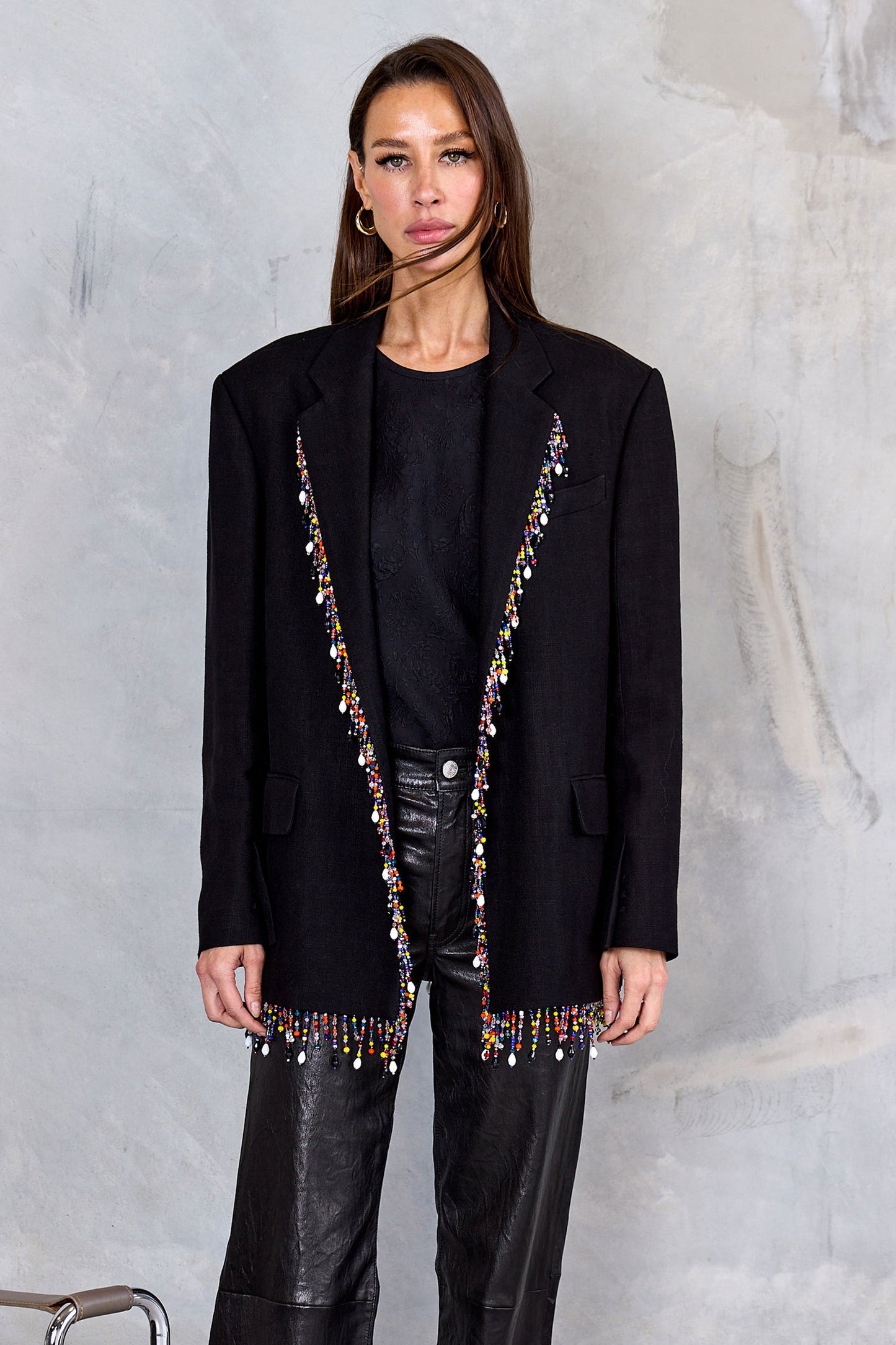 Beaded Application Jacket