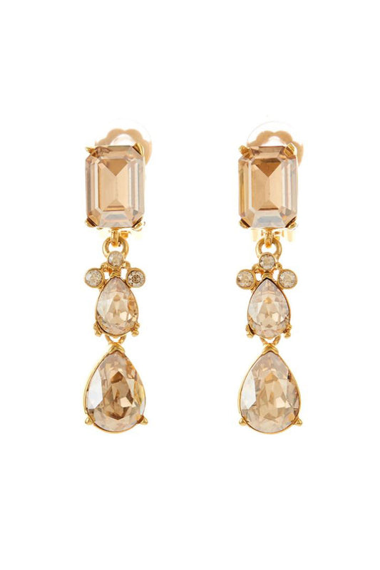 Classic Crystal Small Drop Earrings