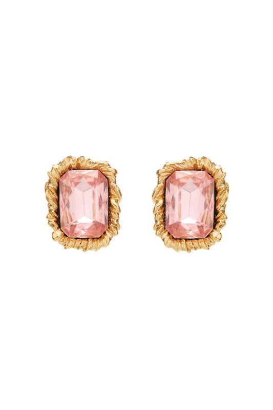 Lintzer Button Earring