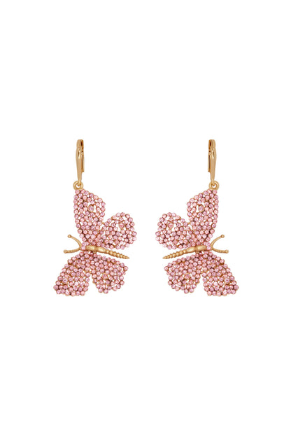 Pave Butterfly Earring