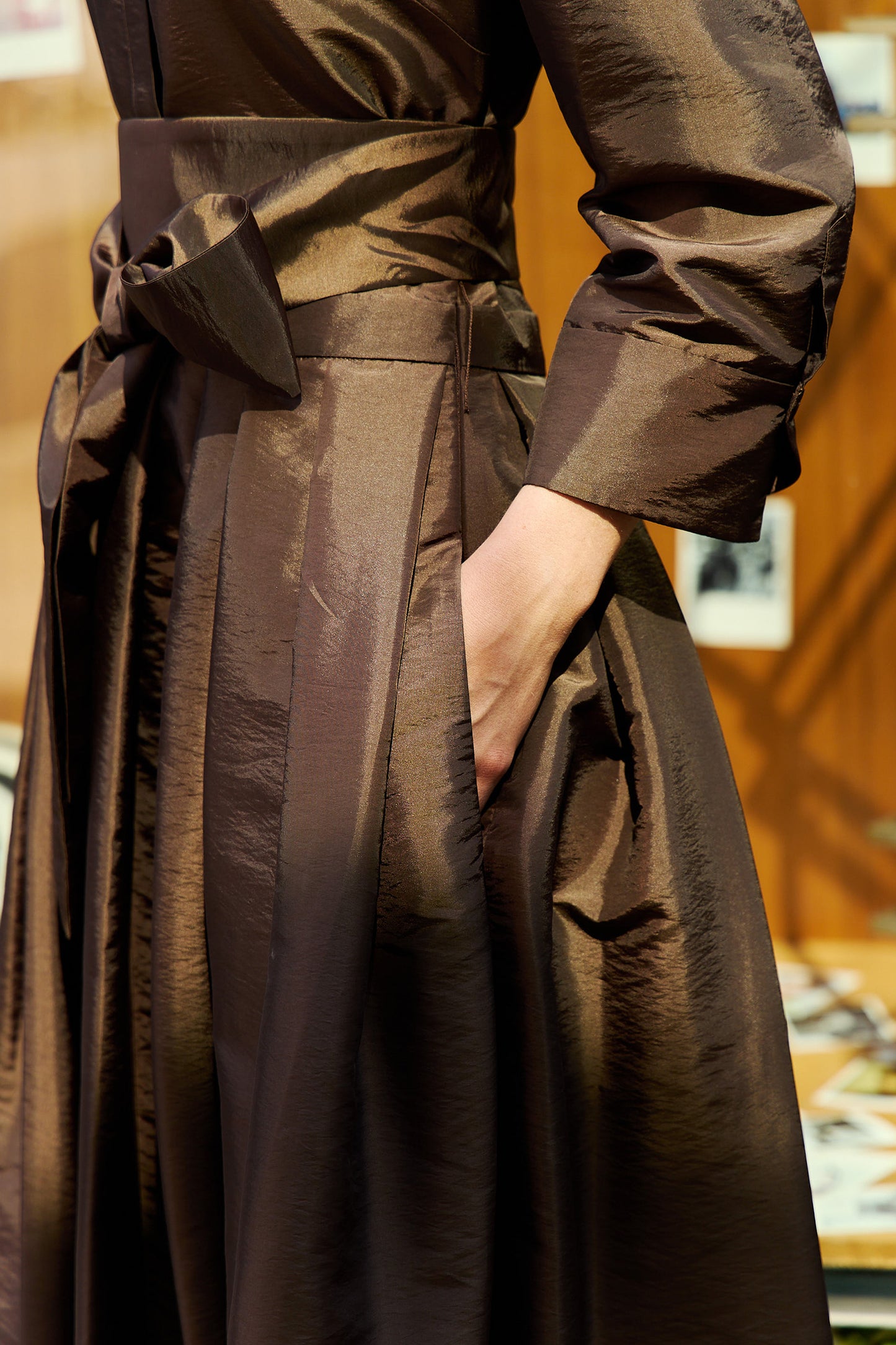 Julip S/S Belted Gown