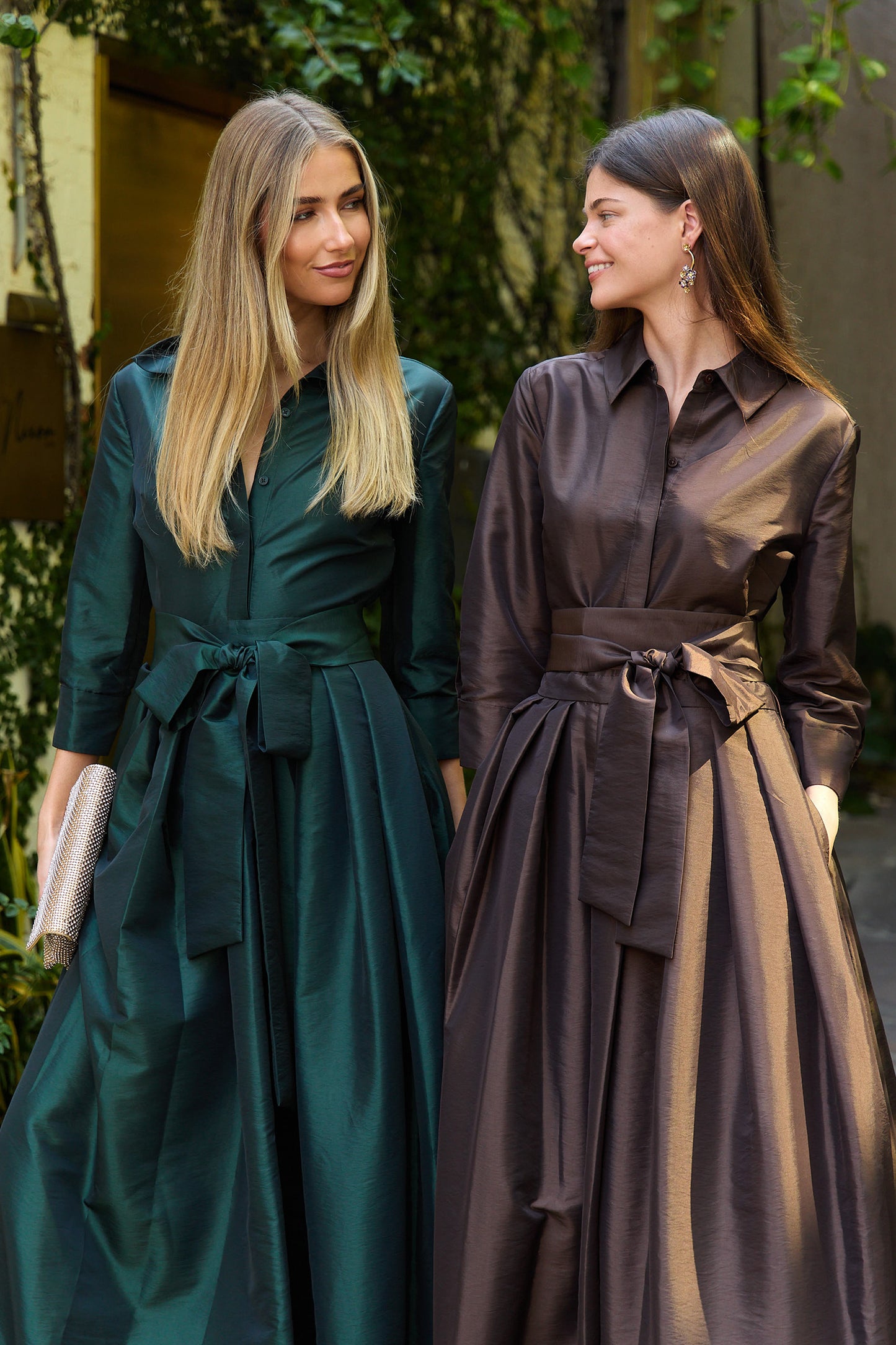 Julip S/S Belted Gown