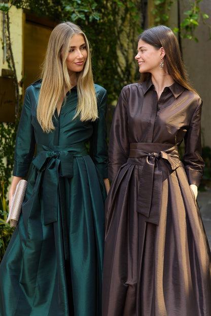 Julip S/S Belted Gown