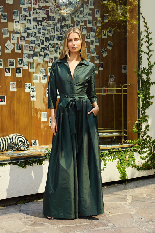 Julip S/S Belted Gown