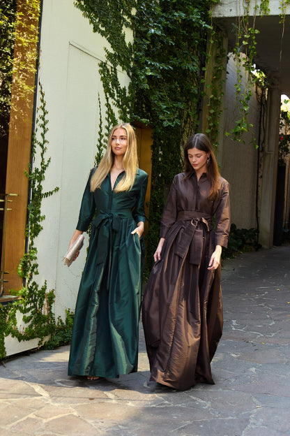 Julip S/S Belted Gown