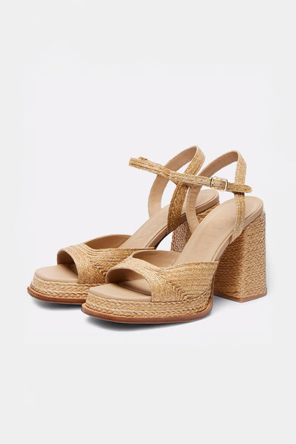 Gracia Raffia Heel