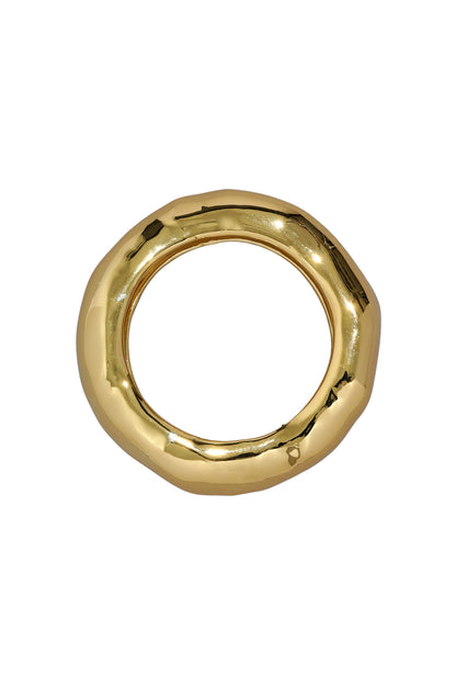 Wide Molten Bangle