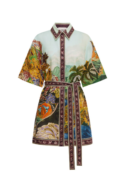 Lucena Mini Shirtdress