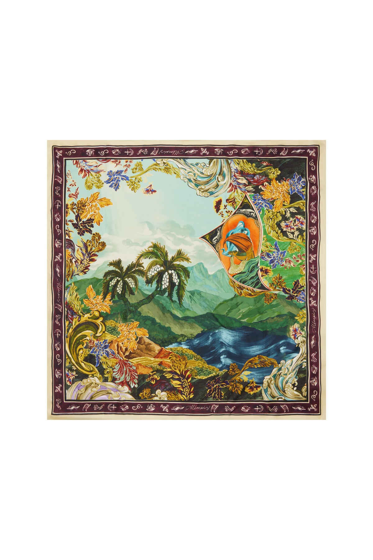Lucena Silk Scarf