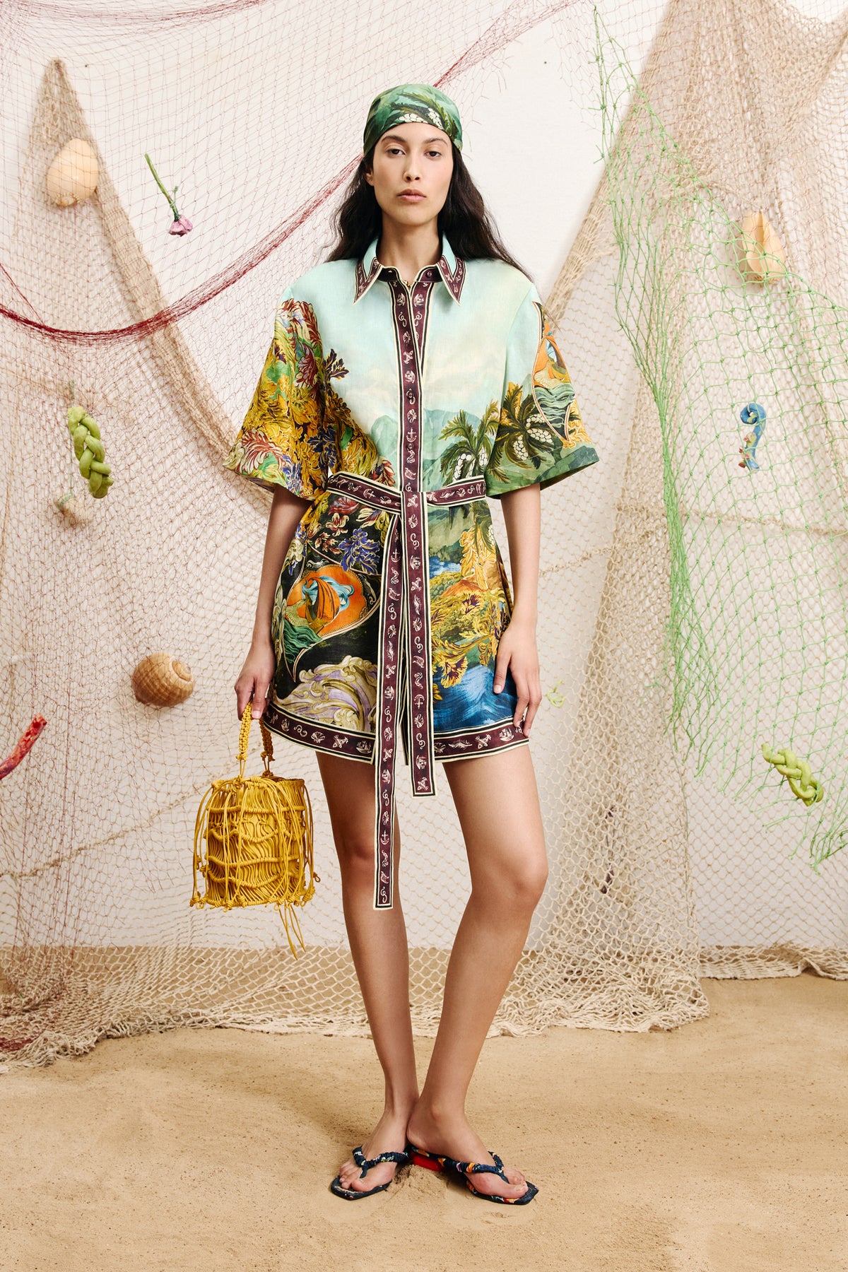 Lucena Mini Shirtdress