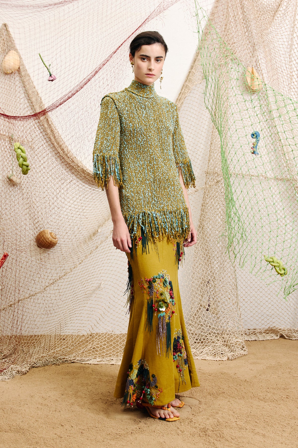 Nieve Sequin Knit Top