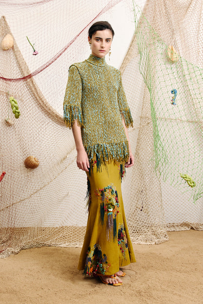 Nieve Sequin Knit Top