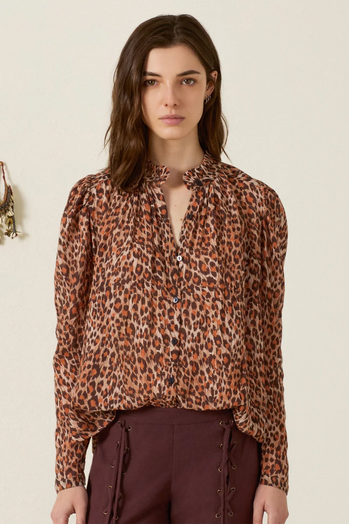 Artemis Leopard Trek Shirt