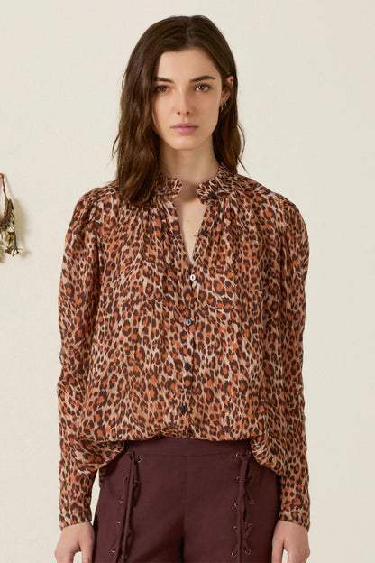 Artemis Leopard Trek Shirt