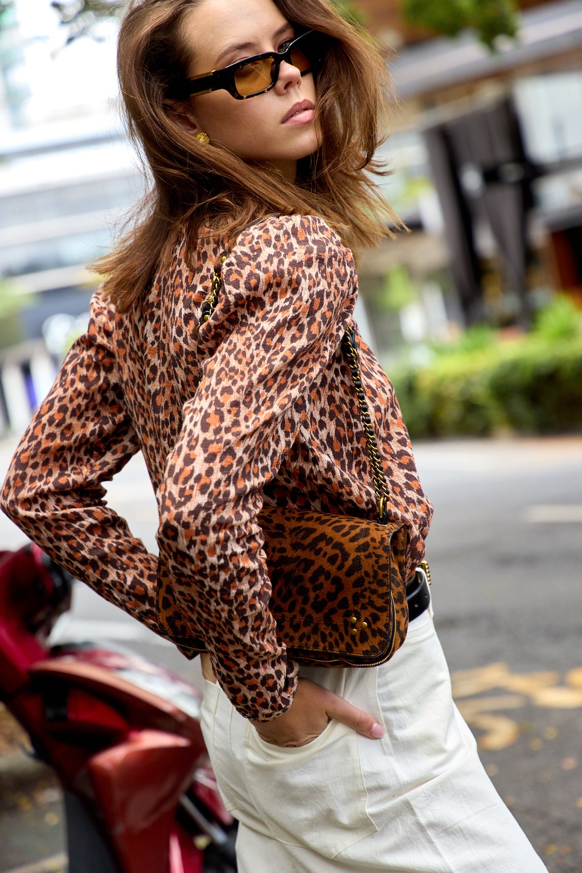 Artemis Leopard Trek Shirt