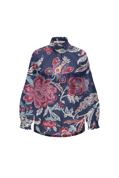 Poet Enchanted Floral Blouse