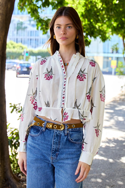 Ryland Cherry Bloom Shirt