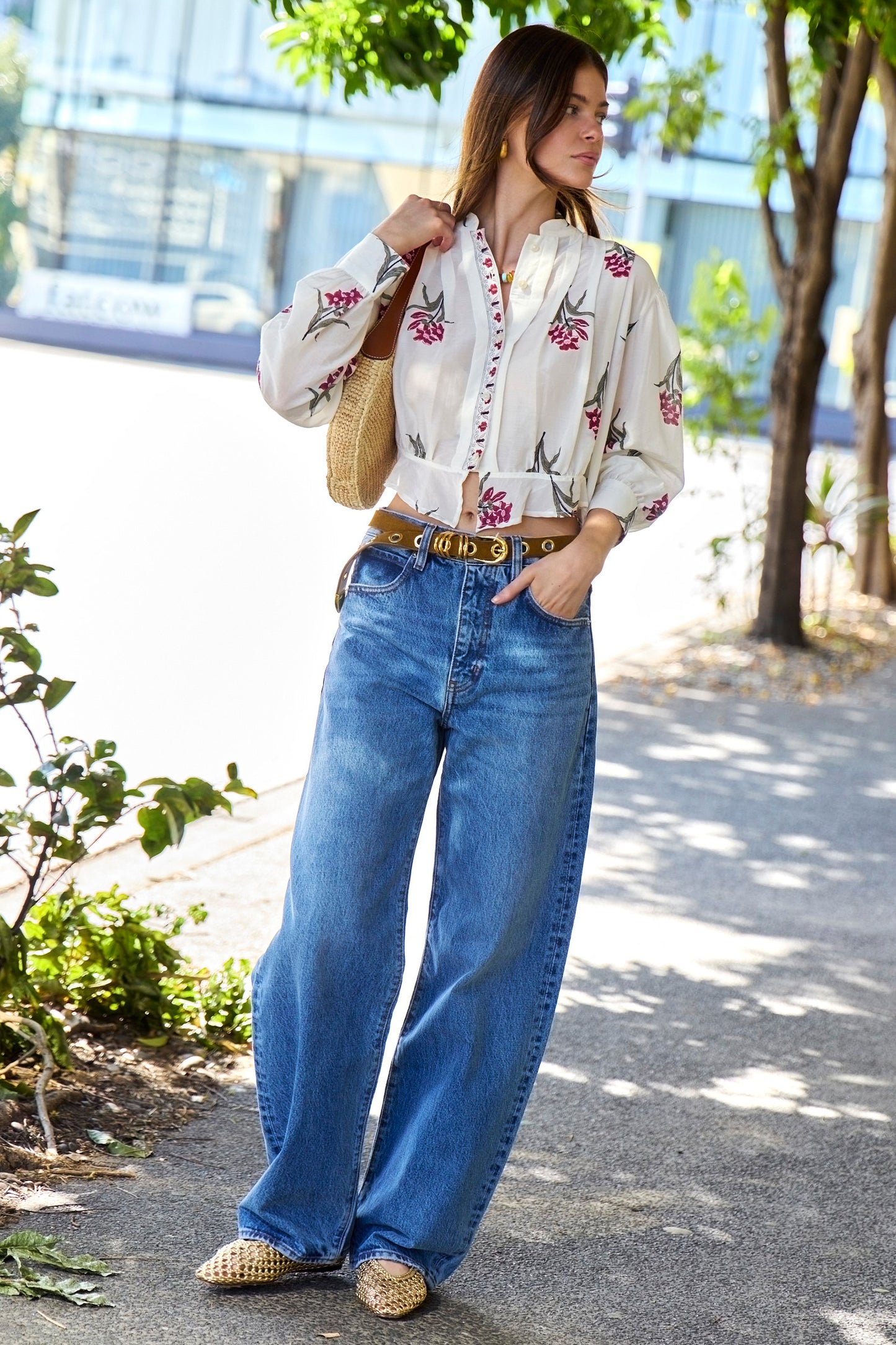 Ryland Cherry Bloom Shirt