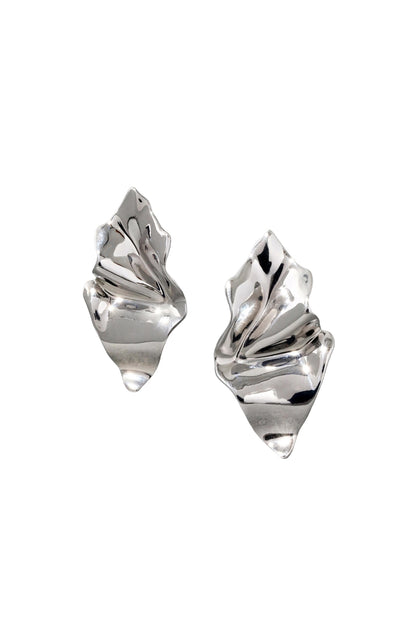 Crumpled Small Post Earring