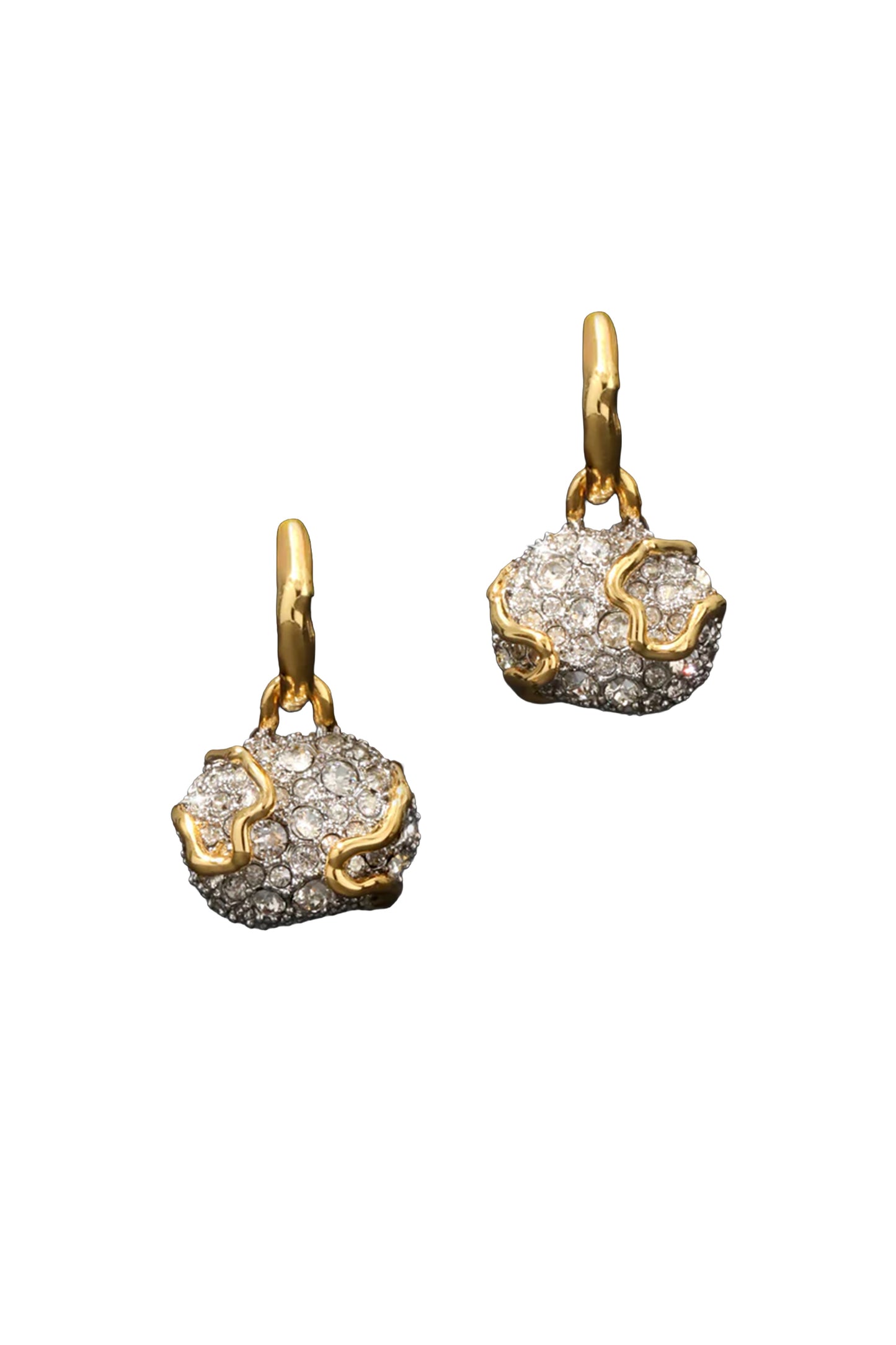 Solanales Pebble Hoop Earring