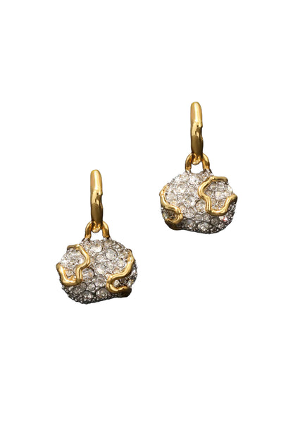 Solanales Pebble Hoop Earring