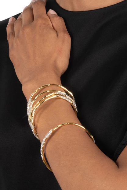 Solanales Skinny Crystal Bangle