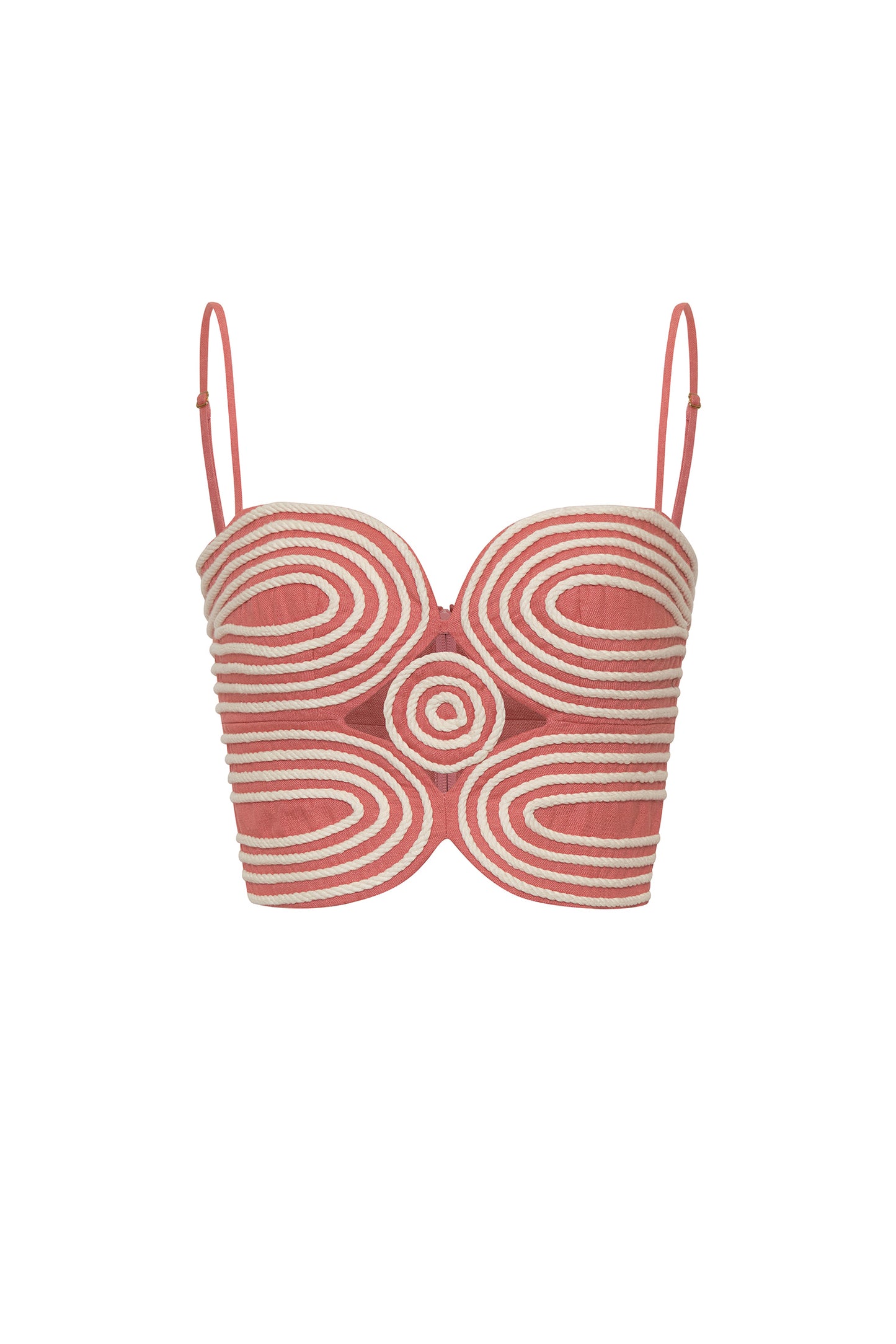 Baia Embroidered Crop Top