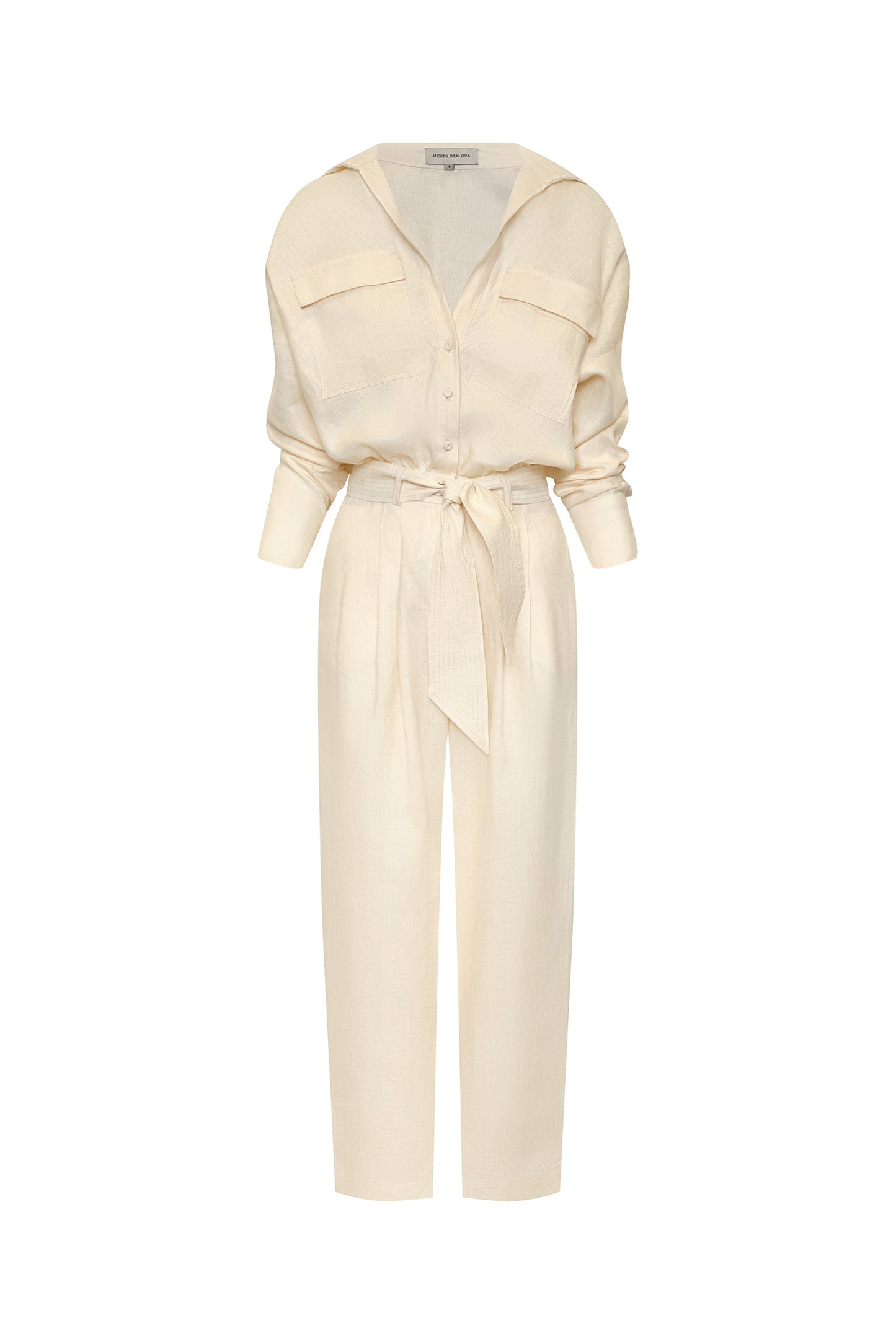 Lo Natural Jumpsuit with Belt