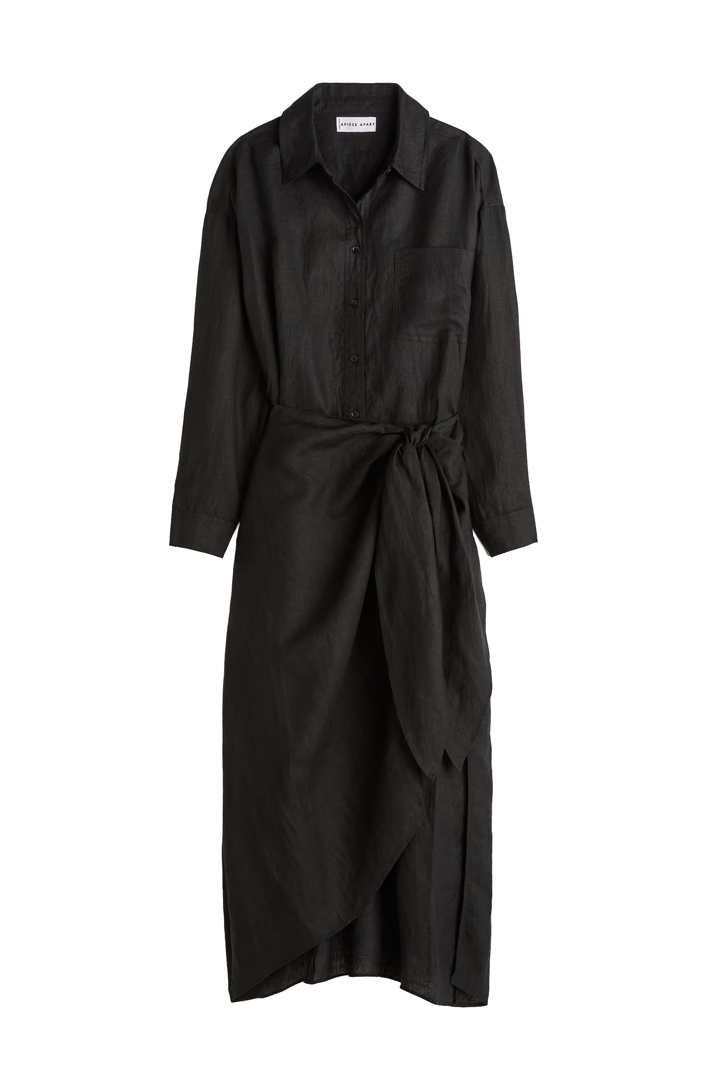 Alessandra Sarong Shirt Dress