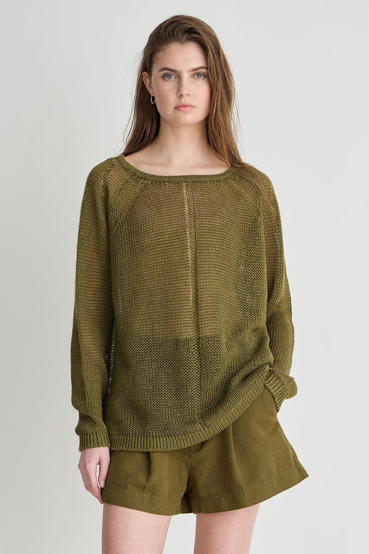 Nina Light Linen Pullover