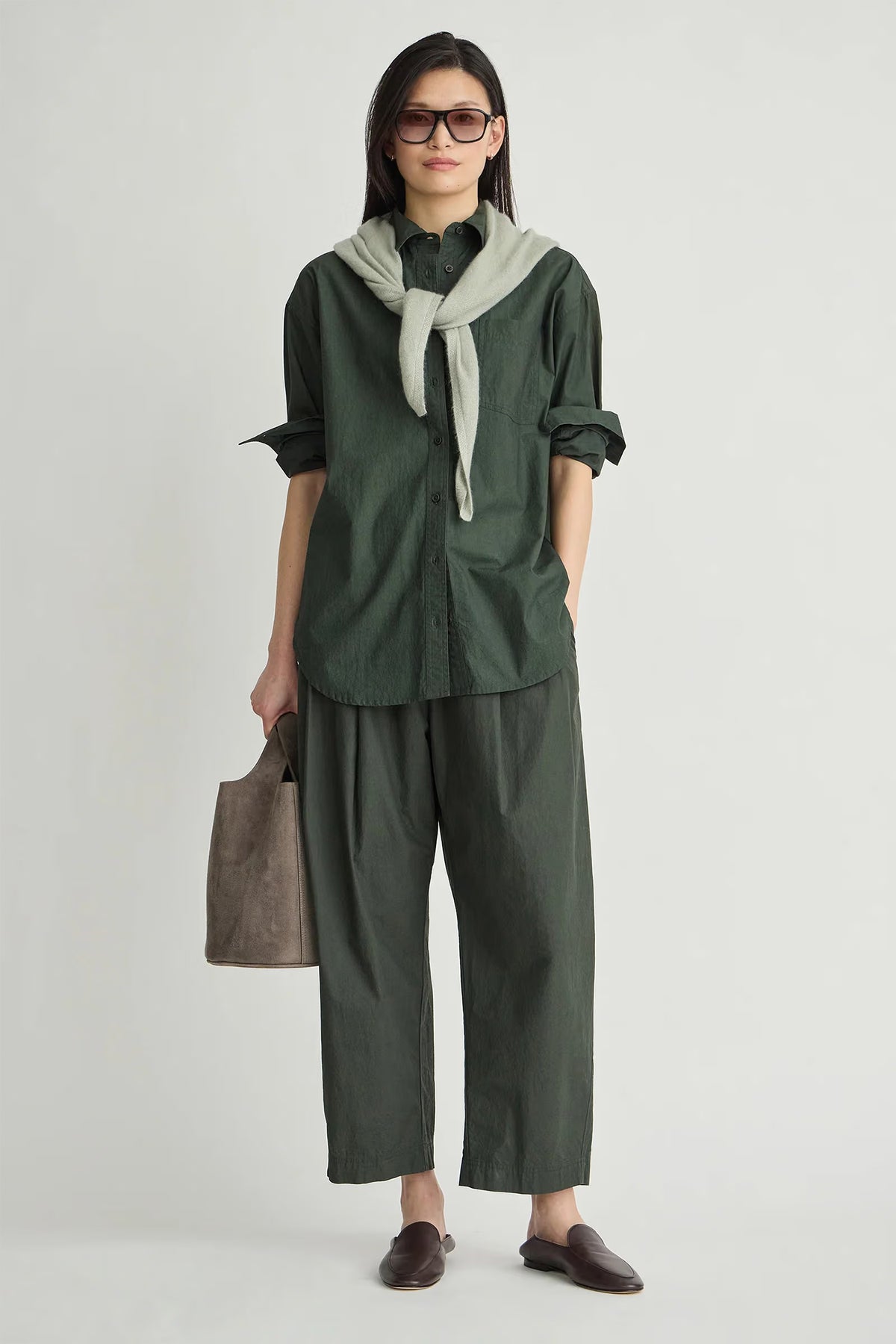 Oversized Button Down Shirt