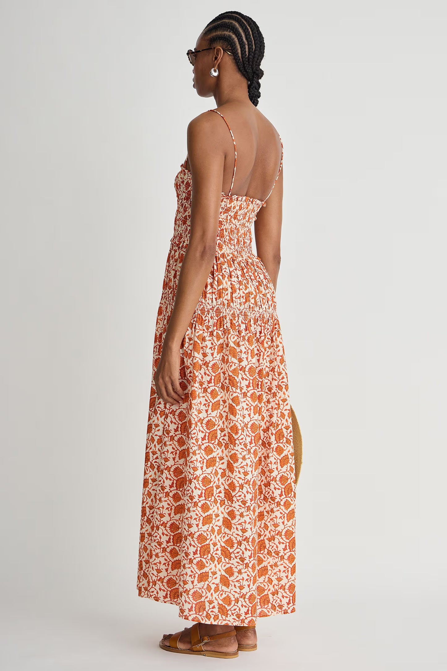 Laloux Smocked Maxi Dress