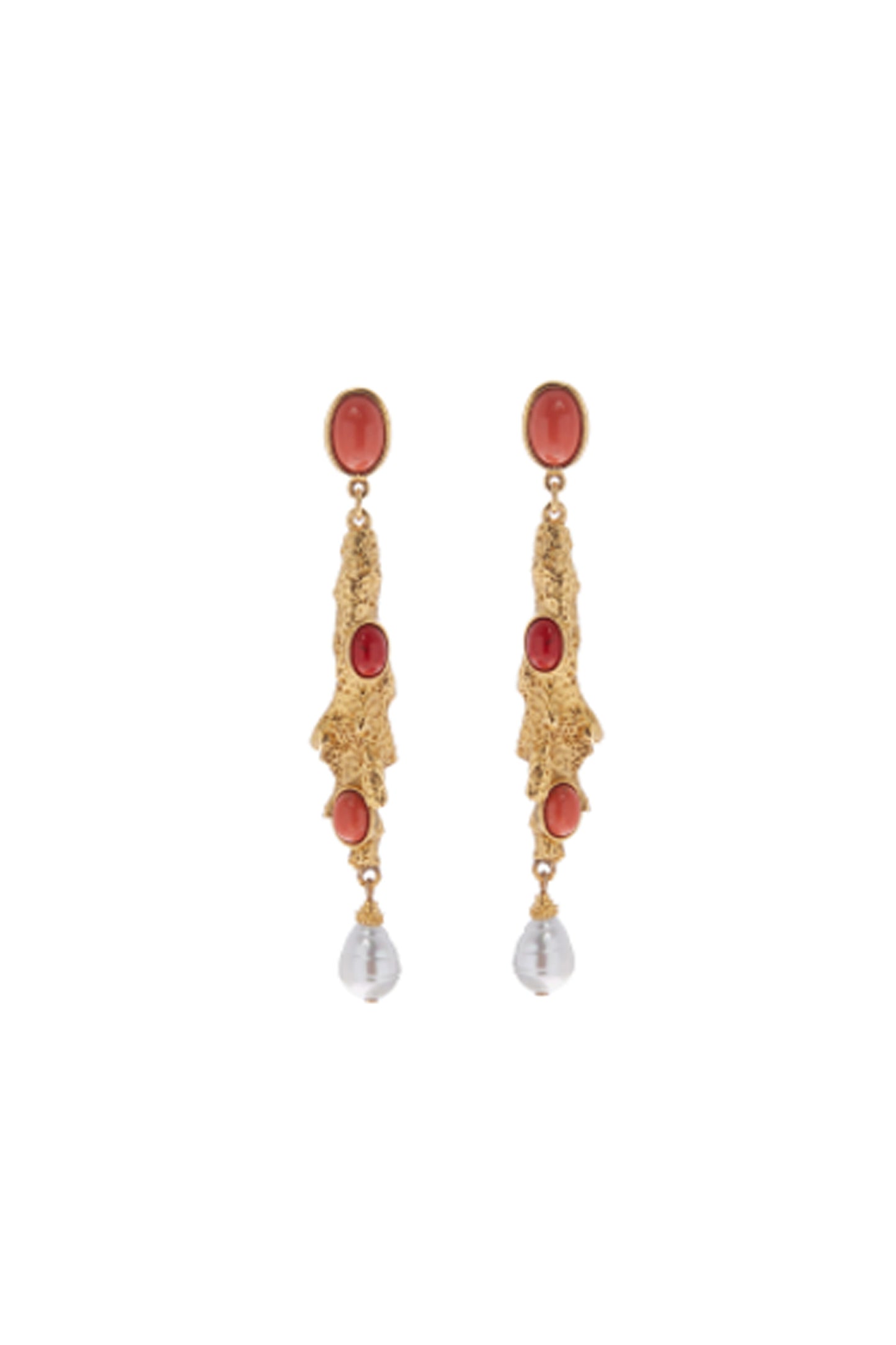 Coral Earrings