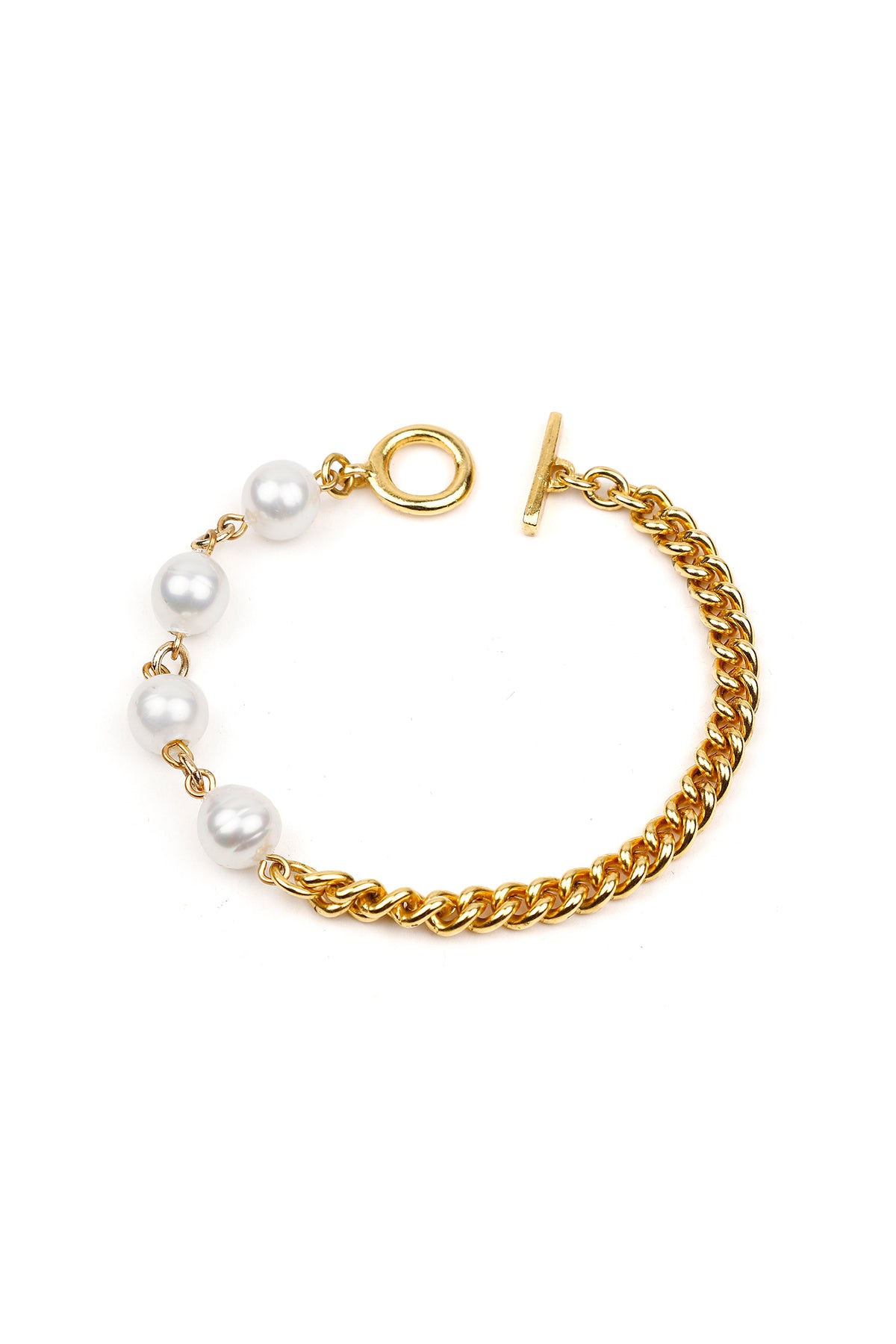 Half Pearl Bracelet