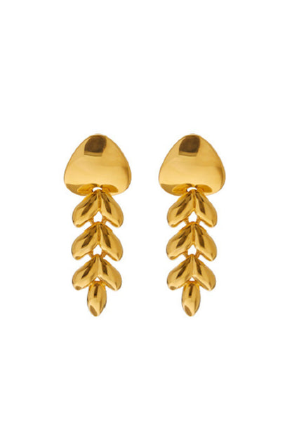 Leaf Drop Earrings