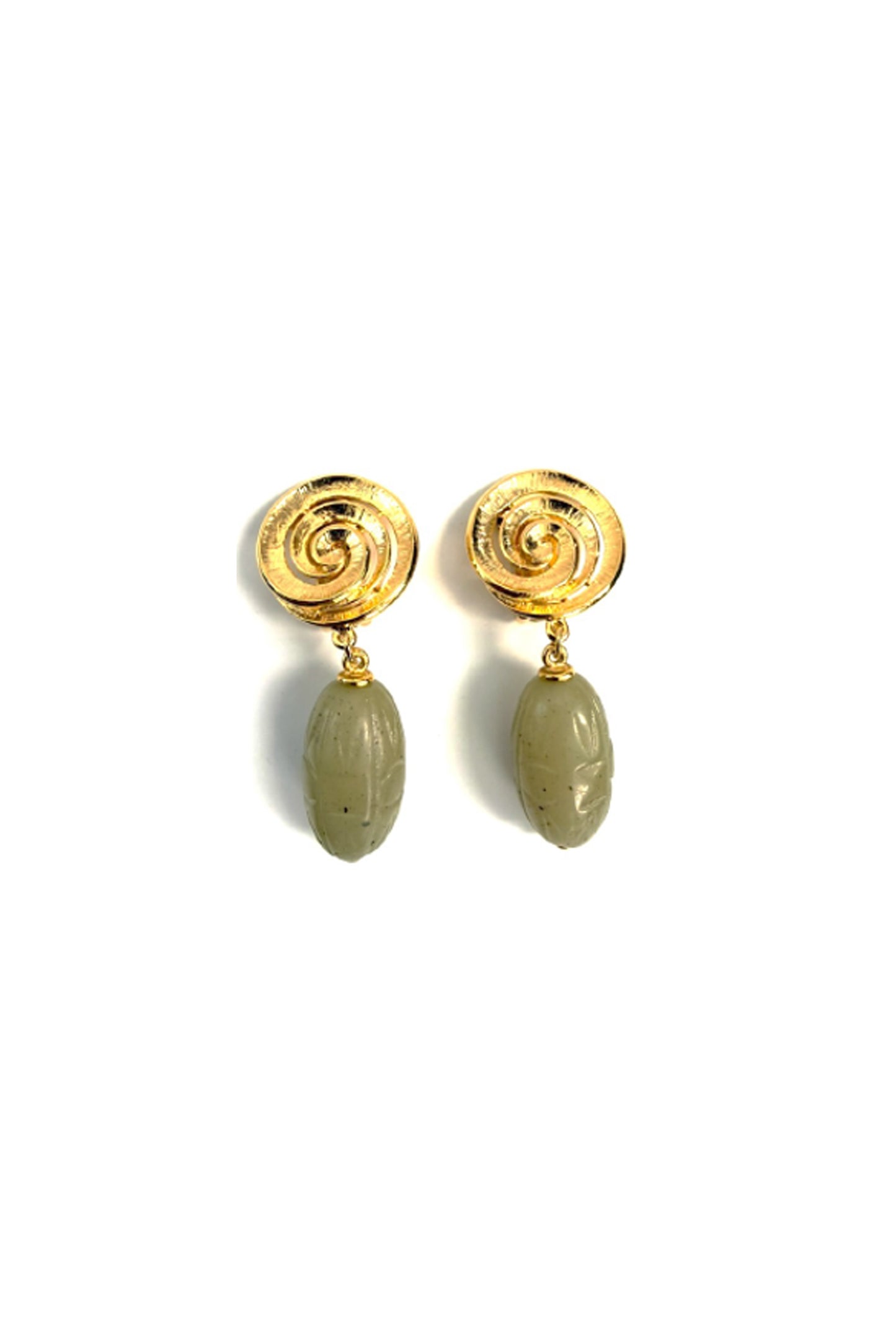 Spiral Top Earrings