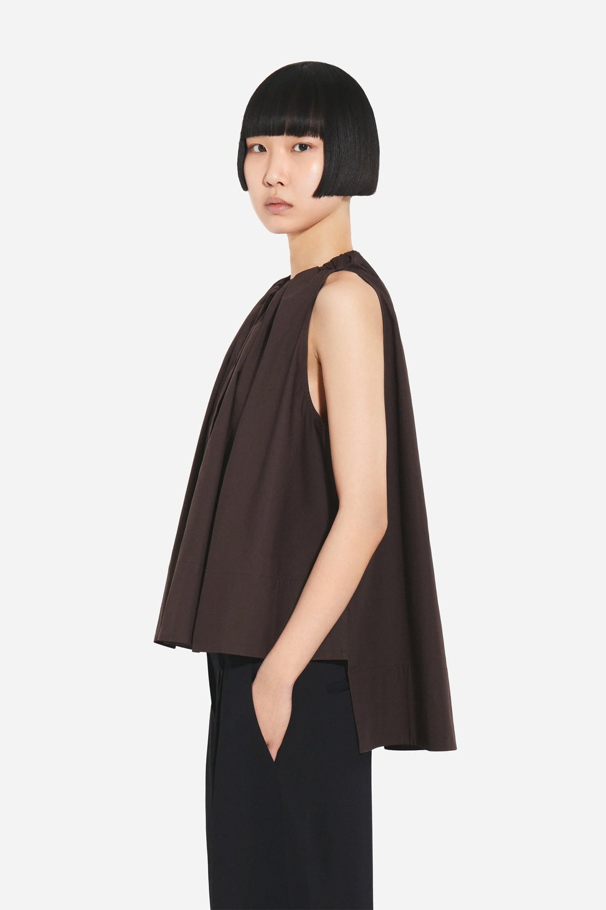Gathered Tunic Shirt