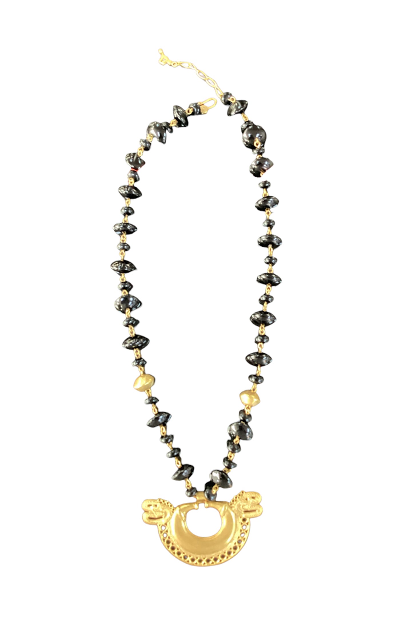 Alba Black Necklace
